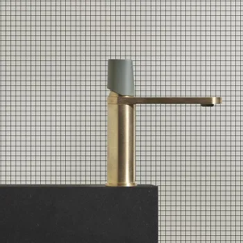 Смеситель для раковины Antonio Lupi Indigo ND301OS+MN6109 латунь