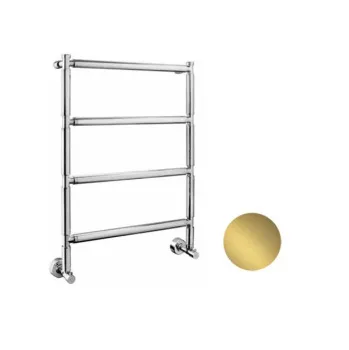 Полотенцесушитель водяной Margaroli Sereno 2442R5404BG 85x61 золото