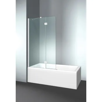 Шторка на ванну Vismara Vetro  VismaraVetro – Шторка на ванну PV 65х150Hсм размер 110-112(60+50)см SX (левая) VPV042106501500ST