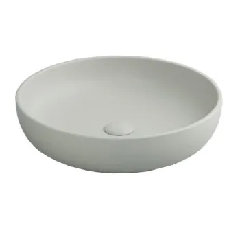 Раковина накладная Cielo Shui SHBA45 PM 45 см серый