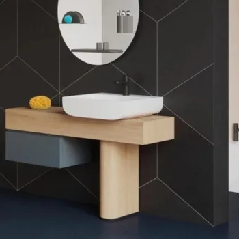 Раковина накладная Azzurra Leuca 60х45х14, без отв. под смеситель, белый LELP06045000BI*0