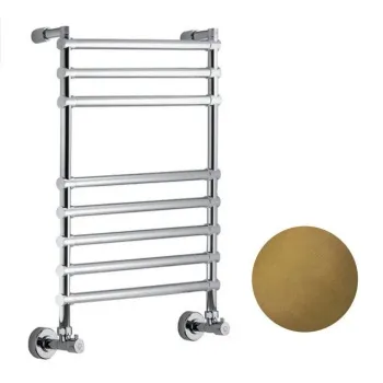 Полотенцесушитель водяной Margaroli Sole 4643708MOBN 76x43 бронза