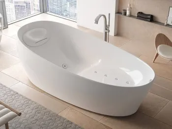 Ванна из искусственного камня Toto ZERO DIMENSION 220x105 PJYD2200PWE#GW