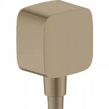 Hansgrohe Fixfit Шланговое подсоединение ,цвет шлифованная бронза