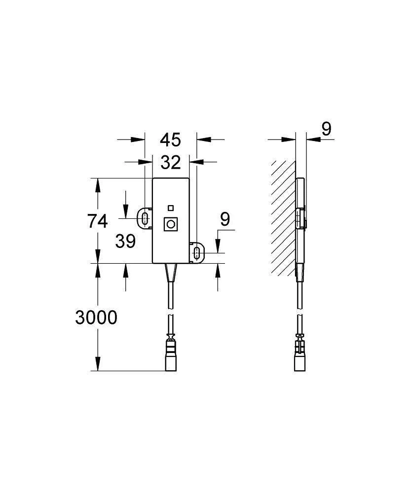 Усилитель сигнала для электронных смесителей GROHE F-digital 36356000