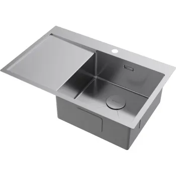 Мойка кухонная Omoikiri Akisame 78-IN-R нержавеющая сталь 4973061