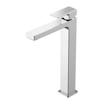 Смеситель для раковины высокий Gattoni Kubik 300 2584/25C0 хром