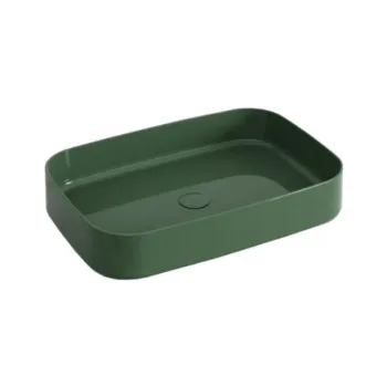 Раковина накладная Cielo Shui Comfort SHCOLAR60 AL 60 см зеленый