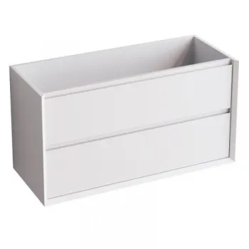 Тумба под раковину Nofer COOL с 2 выдвижными ящиками 100x45x54 CL.100.WM белый