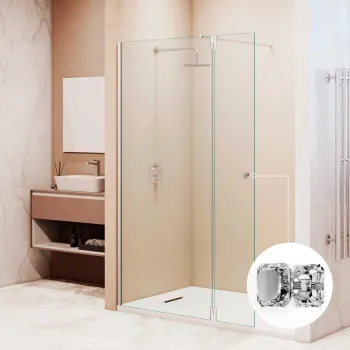 Душевая перегородка RGW Walk In WA-054 маятниковая 130 см 351005433-11