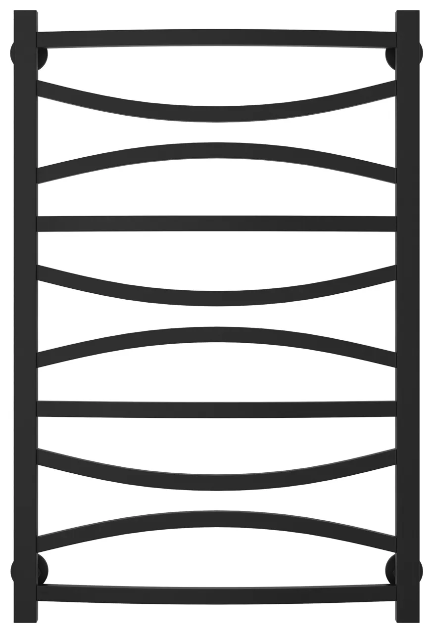 Полотенцесушитель водяной Сунержа Ажур 800х500 31-0255-8050 матовый черный