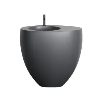 Раковина напольная Cielo Le Giare LGFREE LV 88 см черный