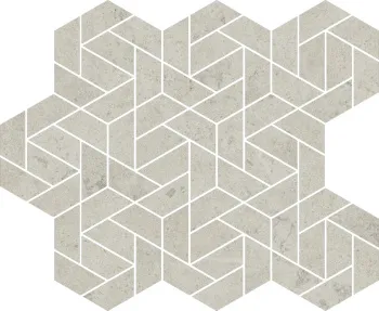 Мозаика Италон Metropolis Absolut Silver Mosaico Icon Nat 28.6x34.7 см 620110000155