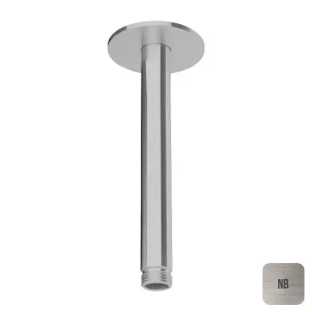 Держатель верхнего душа потолочный Almar 15 с круглым отражателем, nickel brushed E021107.NB