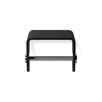 Держатель туалетной бумаги Decor Walther Stone TPH4 - черный матовый / матовая нерж. 974565