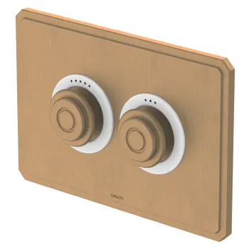 Клавиша смыва Burlington SV152 BR бронза