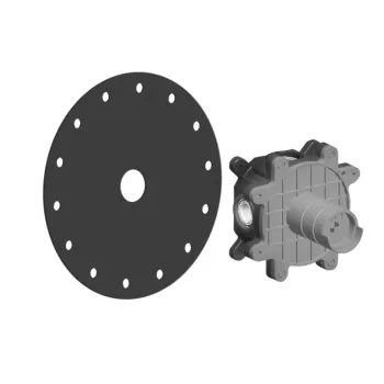 Скрытая часть смесителя Gessi 45097.031 Chrome