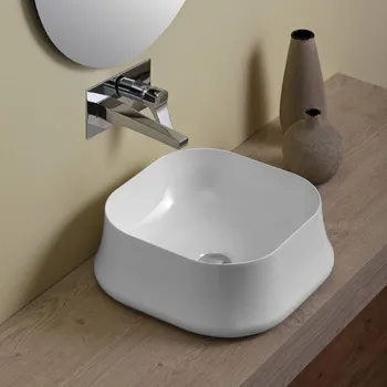 Раковина накладная Simas Sharp SH06bi*0 42 см белый