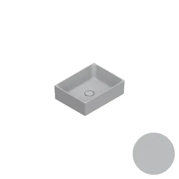 Раковина 45×35 h13 Catalano Premium накладная Cemento satinato 0222450023