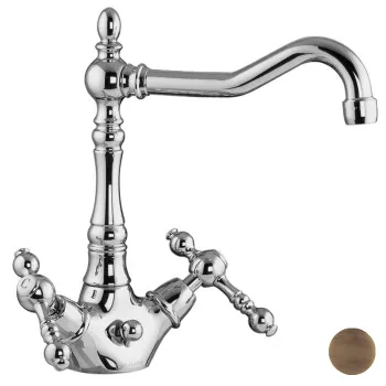 Смеситель для раковины Fima Carlo Frattini Epoque F5061BR бронза