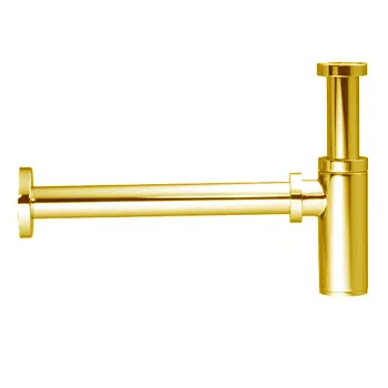 Сифон маленький Nicolazzi Scarichi 1 1/4 без донного клапана, gold 5559GO