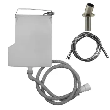 Система сбора воды для ручного душа  Gessi VENTI20 65050.149 Finox Brushed Nickel