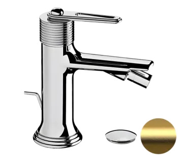 Смеситель для биде Daniel Brooklyn BY604DP золото брашированное