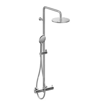 Душевая стойка Fantini  с внешней частью смесителя Хром 5002E829