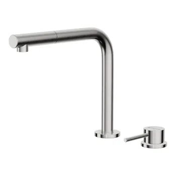 Смеситель для кухни Omoikiri Nara-S BN нержавеющая сталь 4994329