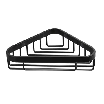 Угловая металлическая полочка Colombo Basic 20.5x12x4.5см чёрный матовый B2732.NM