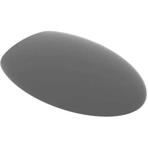 Крышка с сиденьем для подвесного унитаза с микролифтом GSG Ceramic Design Touch TOCOPRTICR021 - пепел