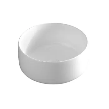 Раковина накладная Artceram Cognac 35, saniglaze, белый глянцевый COL004 01 34