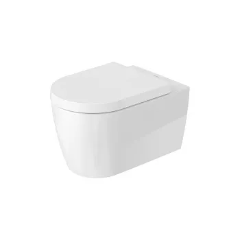 Чаша подвесного унитаза Duravit Me by Starck 25290926001 с покрытием WonderGliss, белый матовый