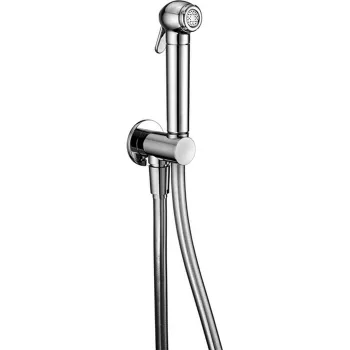 Гигиенический душ со шлангом Cisal Shower 120 см,вывод с держателем, хром SC00791021