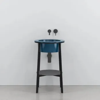 Раковина встраиваемая Cielo I Catini Catino Tondo CALAT OL 50 см синий