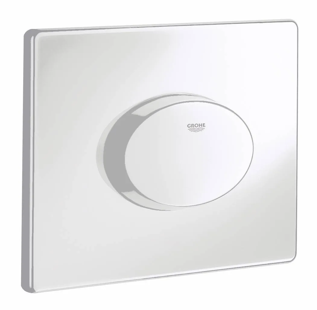 Панель смыва для унитаза GROHE Skate Air горизонтальная 1 режим смыва, альпин-белый 38565SH0