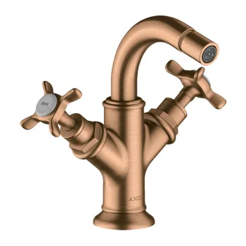 Axor Montreux Смеситель для биде, на 1 отв., цвет: бронза 16520140