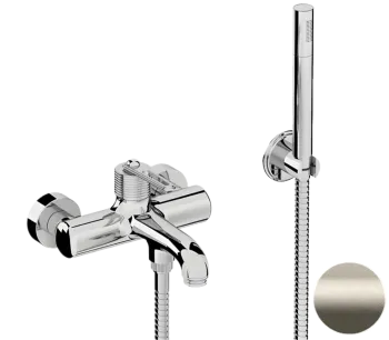 Смеситель для ванны Daniel Brooklyn BY610XV сталь