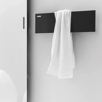 Полотенцесушитель электрический Antrax Tavoletta 60x18H, черный матовый ECTVTL060018T/NEOP