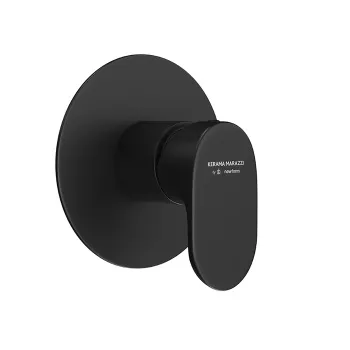 Встроенный однорычажный смеситель OLE для душа Kerama Marazzi на 1 источник черный матовый 69475EKM.01.093