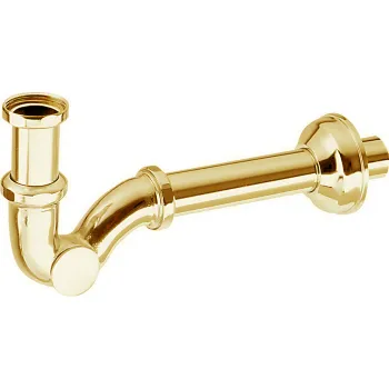 Сифон Cisal 1 1/4 S-образный, золото ZA00411024