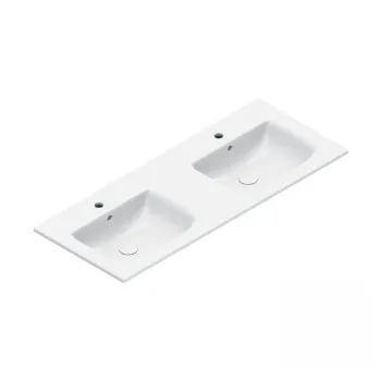 Раковина 125×50 Catalano Italy c 2 отверстиями Bianco lucido 0721272001