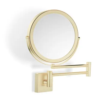 Косметическое зеркало Decor Walther SP 28/2/V 17 подвесное, увел. 5x, золото матовое 105882