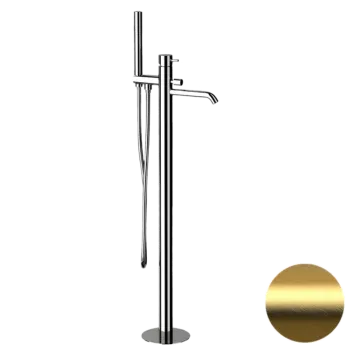 Смеситель для душа Daniel Tokyo TK678DP золото брашированное