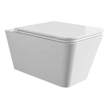 Унитаз подвесной Alice Hide Square 31210101 белый глянцевый