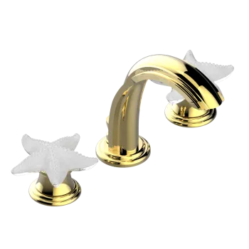 Смеситель для раковины THG Oceania A2C-F01-151 полированное золото