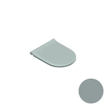 Сиденье для унитаза 46×35 Catalano SFERA с микролифтом тонкое Acqua satinato 0551200028