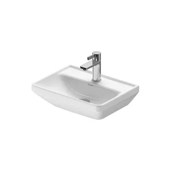 Duravit D-Neo Раковина 450х335  мм, без перелива, с 1 отв. под смеситель, с WonderGliss, цвет: белый