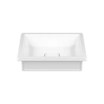 Накладная раковина Gessi Eleganza 46805.516 White Ceramic