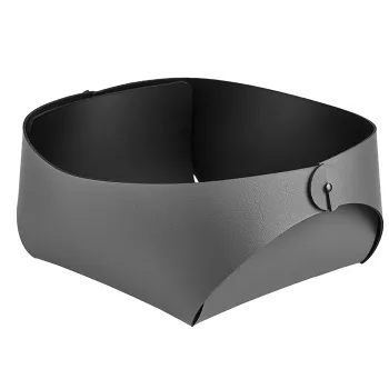 Корзинка ADJ Flora 20x20xH9, серый/черный 0040.03/01